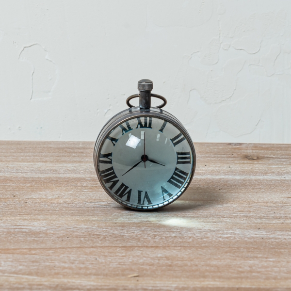 Antique Copper Pocket Watch Ball Clock