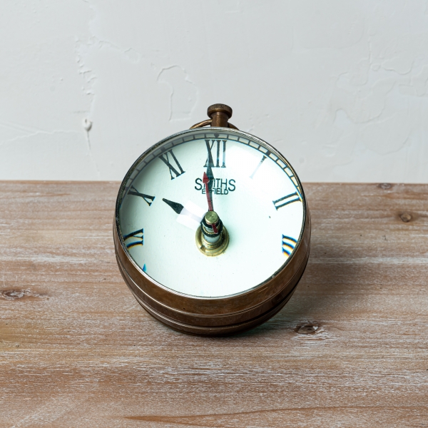 Antique Sliver Pocket Watch Ball Clock