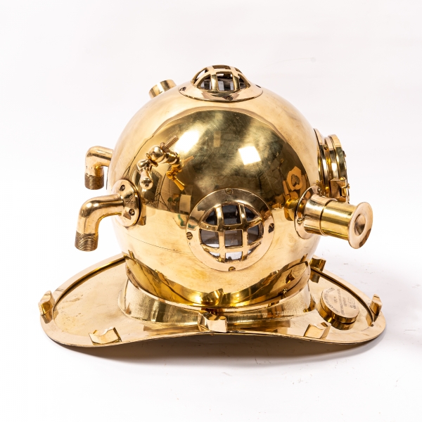 Brass Scuba diving helmet