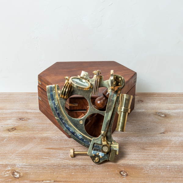 Brass Small Sextant