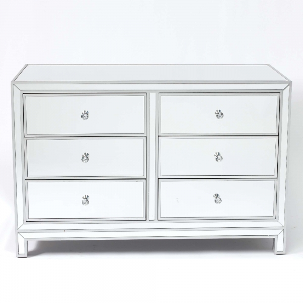 Chateauneuf Mirrored Sideboard Chest of Drawers
