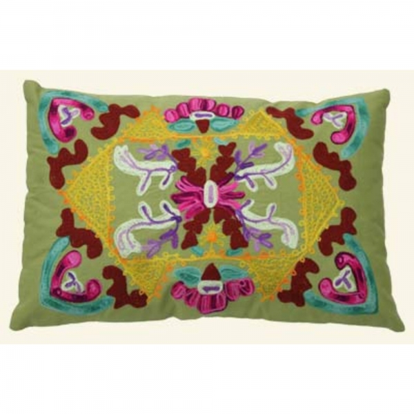 Hand Embroidered Suzani Cushion Cover