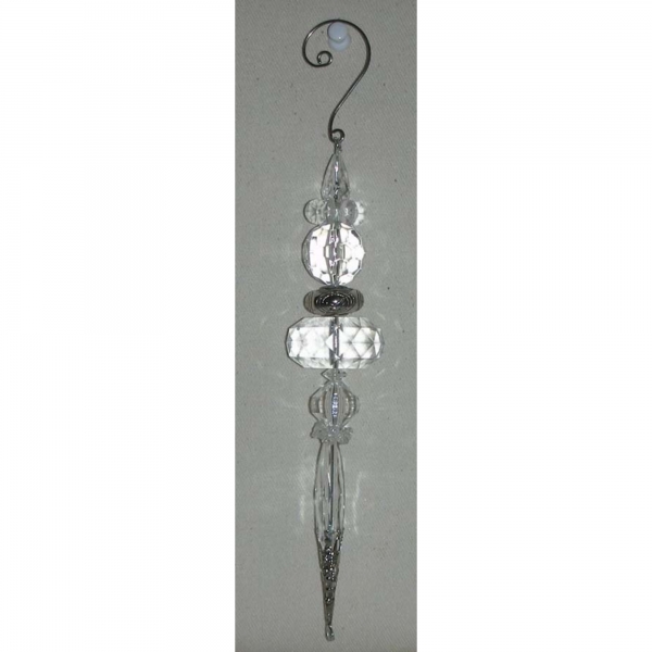 Acrylic Icicle with Hanger