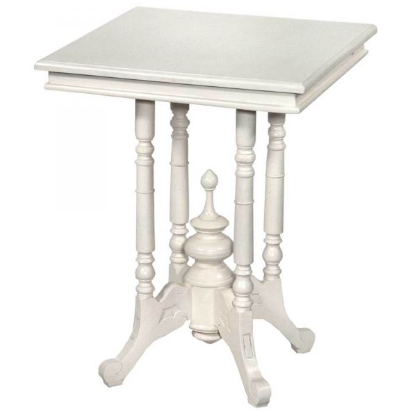 Tono White Square Table