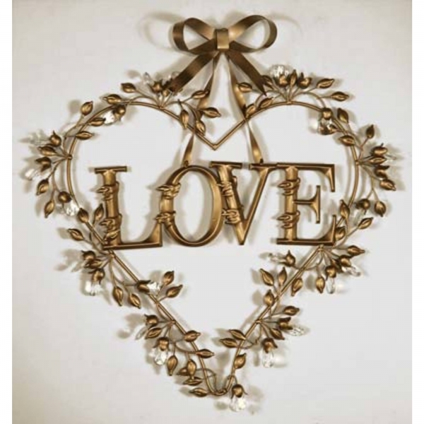 Antique Gold Iron Hanging
