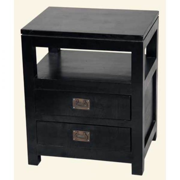 Bedside Table - Black