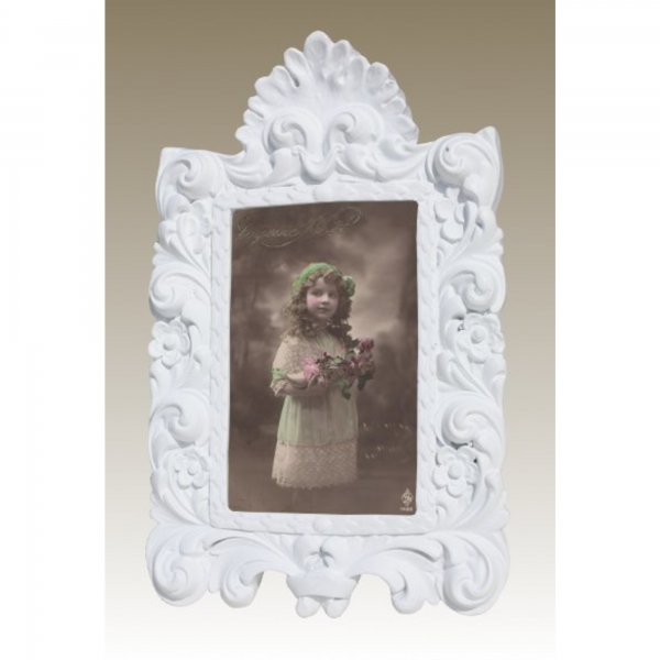 White Clay paint  Photo Frame
