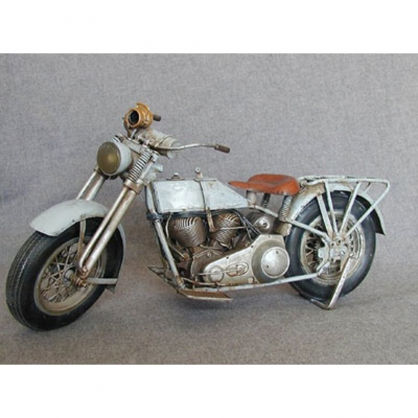 Silver Motorcycle