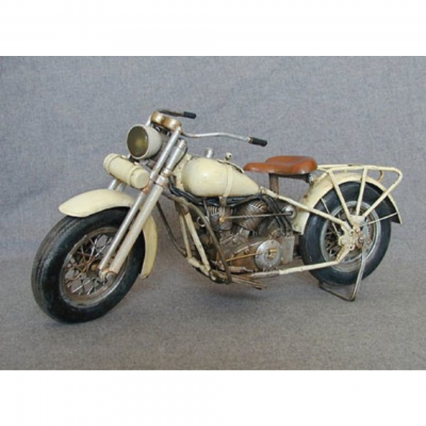 White Motorcycle