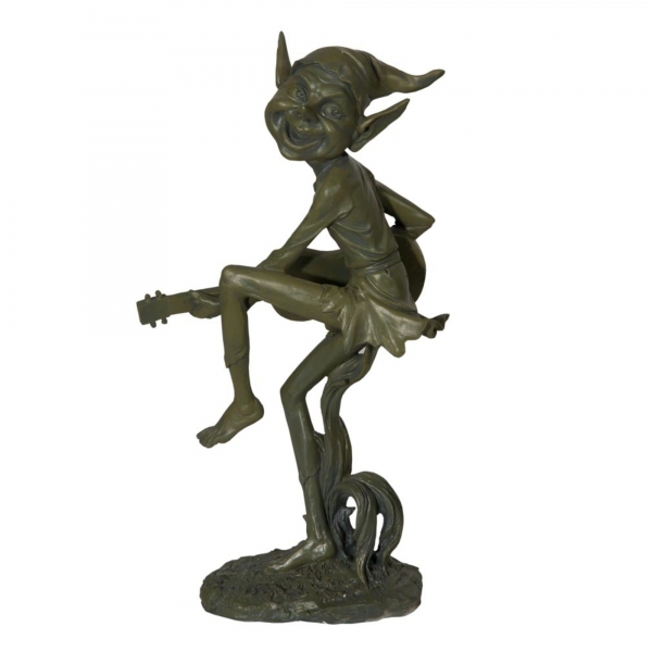Dancing Pixie playing the guitar