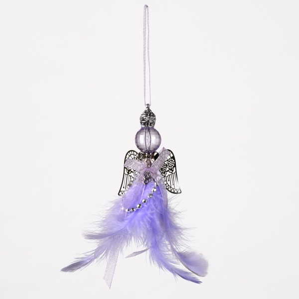 Acrylic Angel with Feather