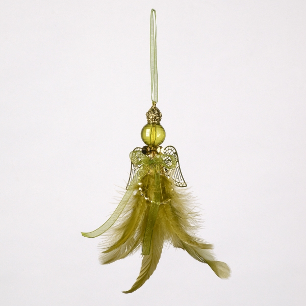 Acrylic Angel with Feather