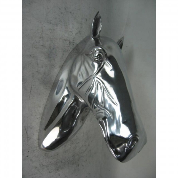 Aluminium Horse Head Wall