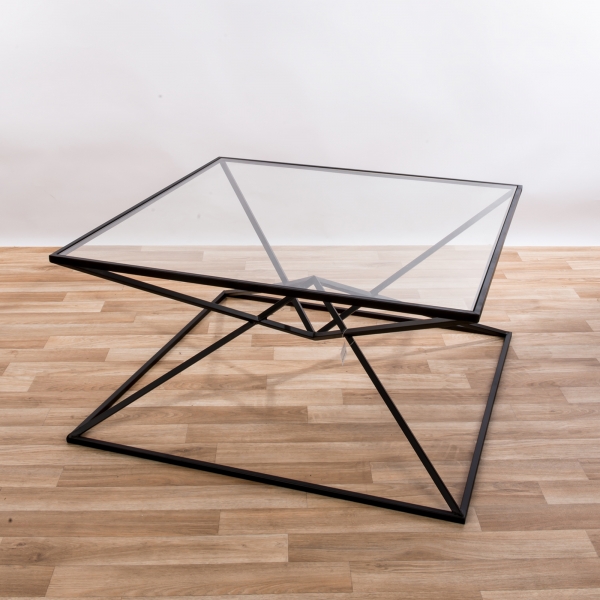 Gin Shu Metal Coffee Table - Black