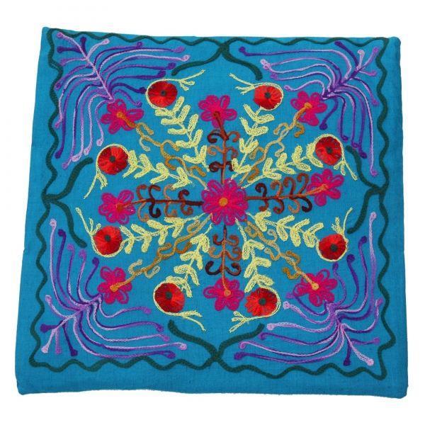 Hand Embroidered Suzani Cushion Cover