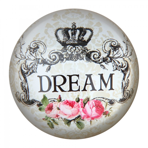Vintage Primavera Glass Paper Weight
