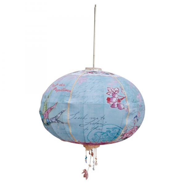 Vintage Primavera Lantern with Bird