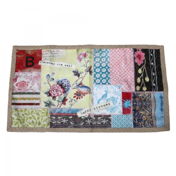 Vintage Primavera Patchwork Mat