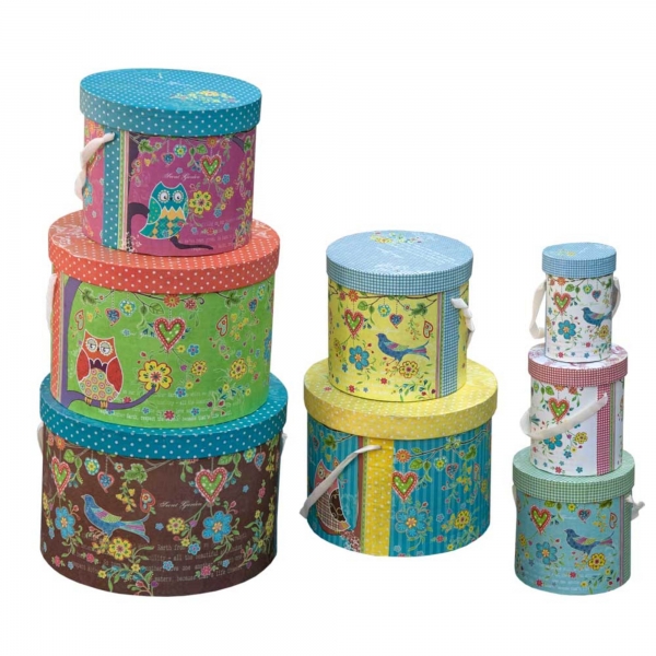 Vintage Primavera Tins Set of 8