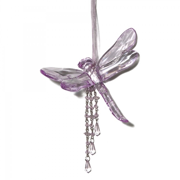 Lilac Dragonfly with Tassel