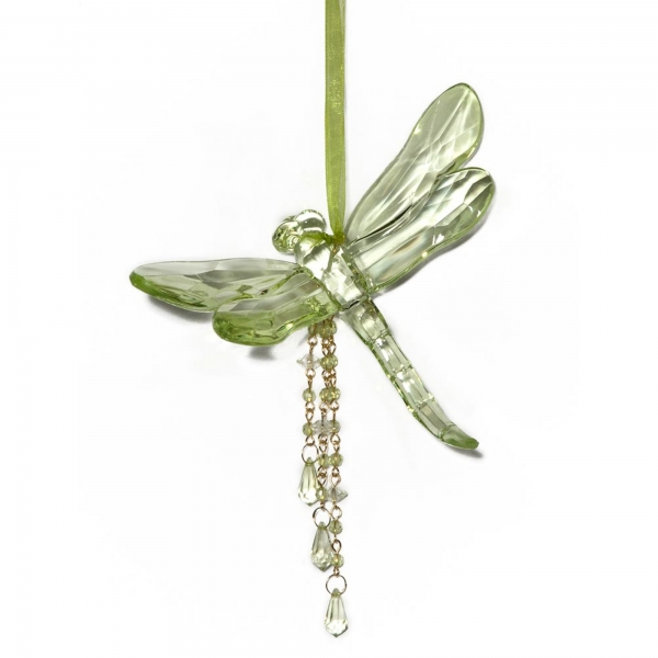 Mint Green Dragonfly with Tassel