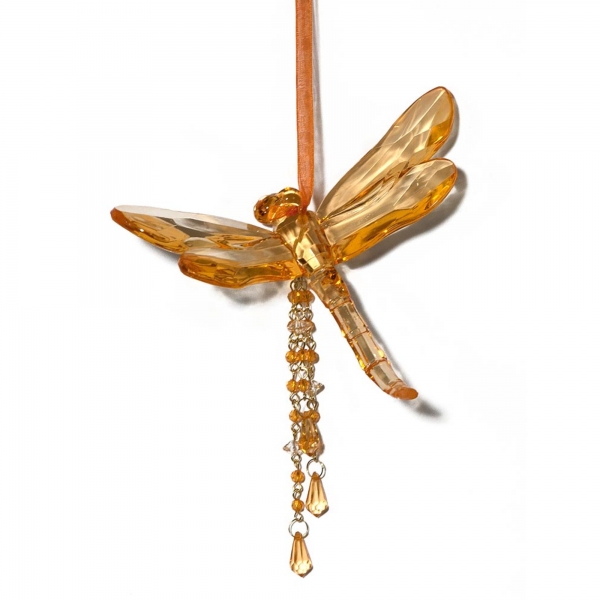 Orange Dragonfly with Tassel