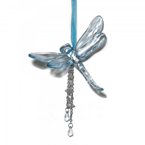 Water Blue Dragonfly with Tassel
