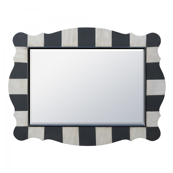 Parallels Mirror - Black and Silver
