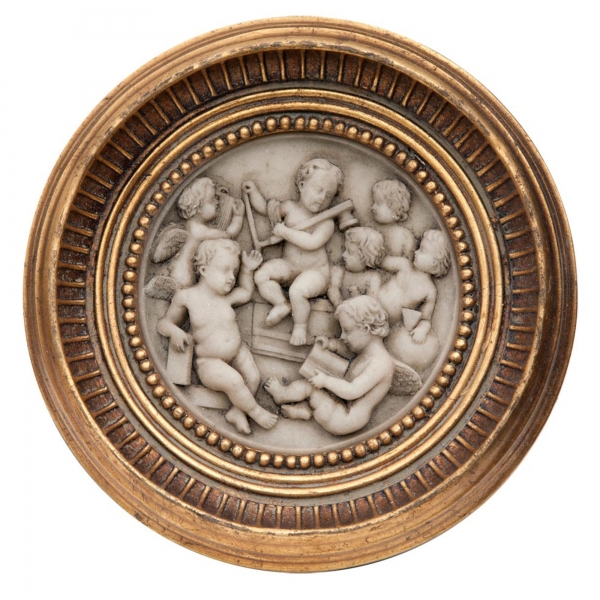 Marbeline Cherub Plaque