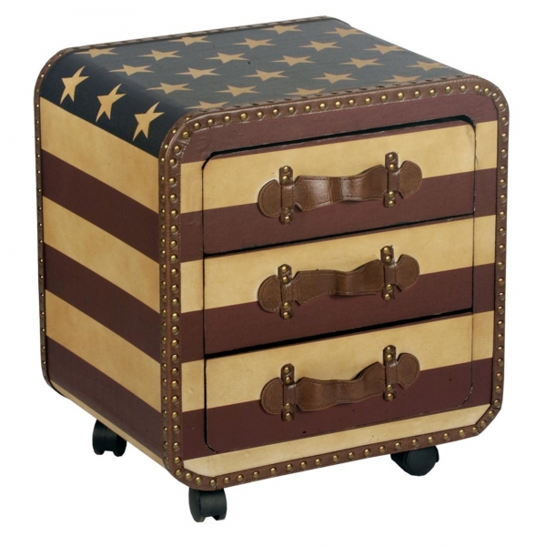 Stars & Stripes Bedside Cabinet