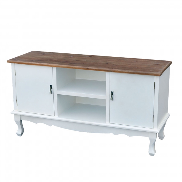 Transylvania TV Media Unit - Antique White
