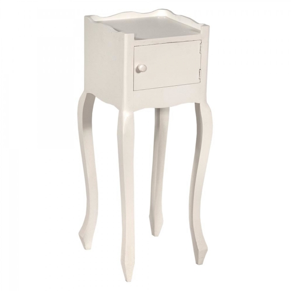 Velbonne Bedside Table Left - White