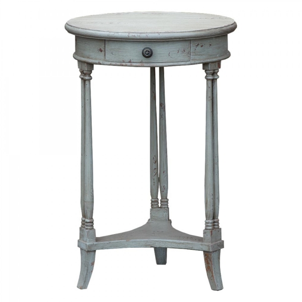 isabella dusk grey round table