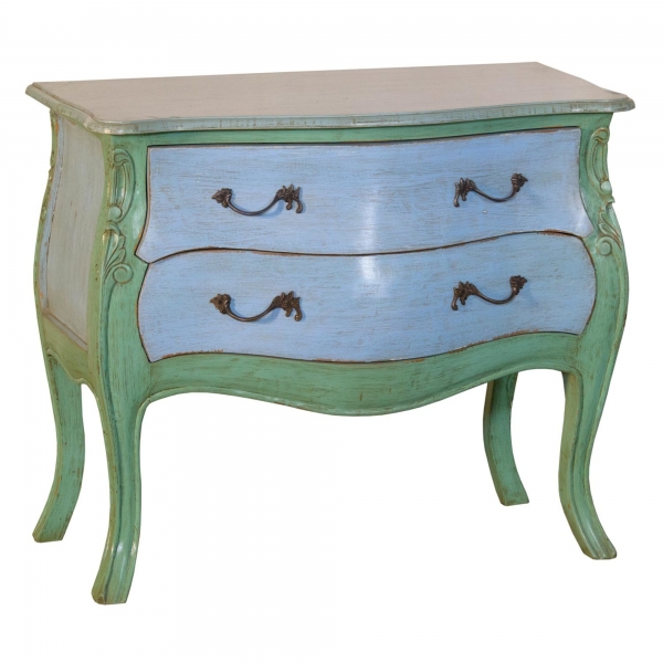 Chest of Drawers - Green and Blue 