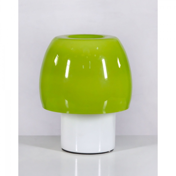 Retro Mushroom Table Lamp - Green