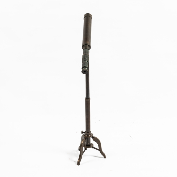 Antique Brass Telescope with Tripod 