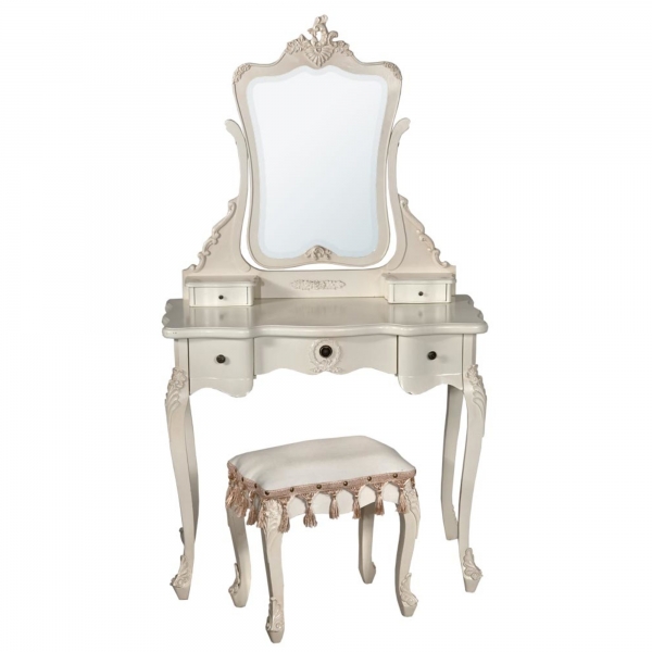 Boudoir Provence Dressing Table Set - Antique White