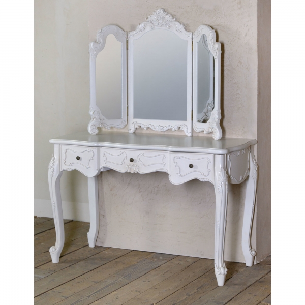 Boudoir Provence Dressing Table - Antique White