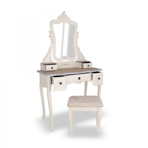 Appleby Dressing Table Set - White