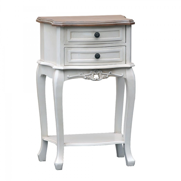 Appleby Bedside Table - White