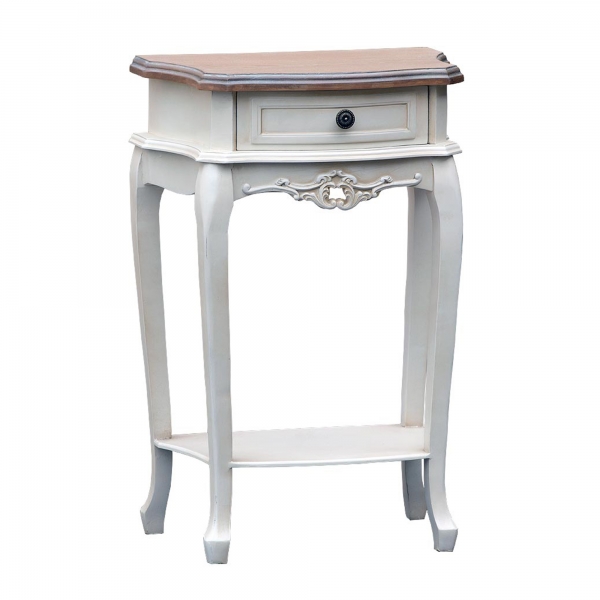 Appleby Bedside Table - White