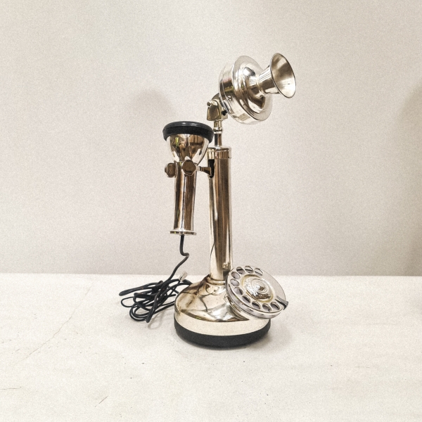 Candlestick Vintage Telephone Nickel