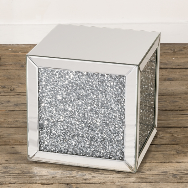 Crushed Diamond Occasional Table
