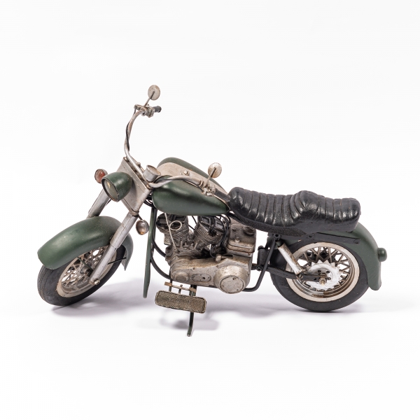 Green Motorcycle