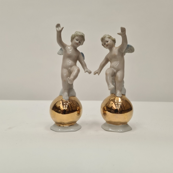 Pair of Italian Putti Cherubs