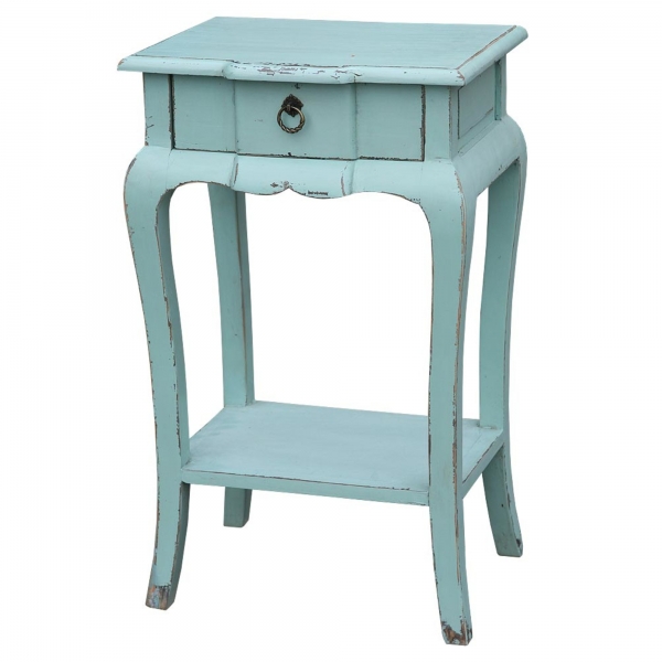Old Blue Small Table
