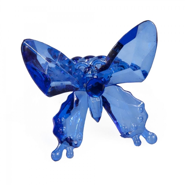 Blue Butterfly Napkin Holder