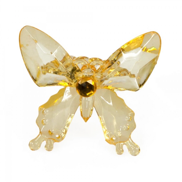 Gold Butterfly Napkin Holder