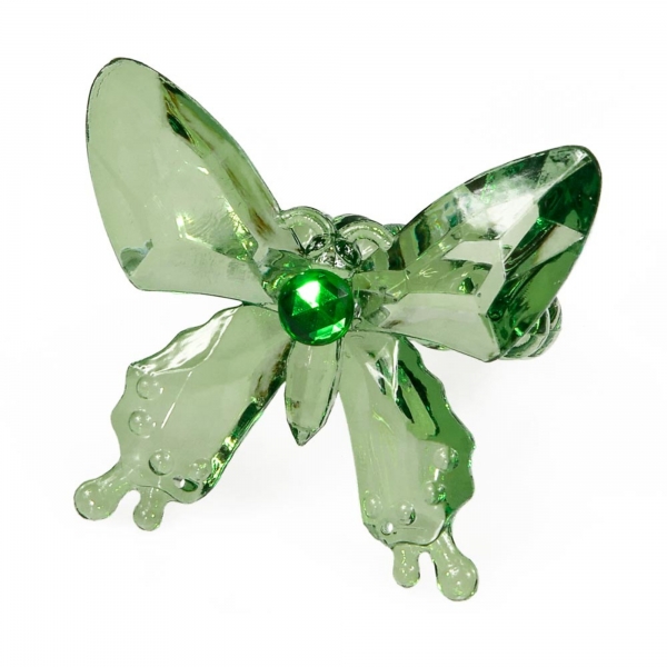 Green Butterfly Napkin Holder