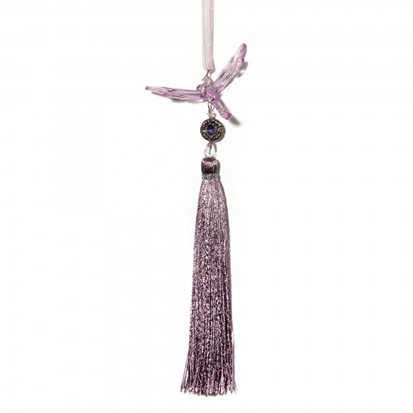 Lilac Dragonfly with Tassel